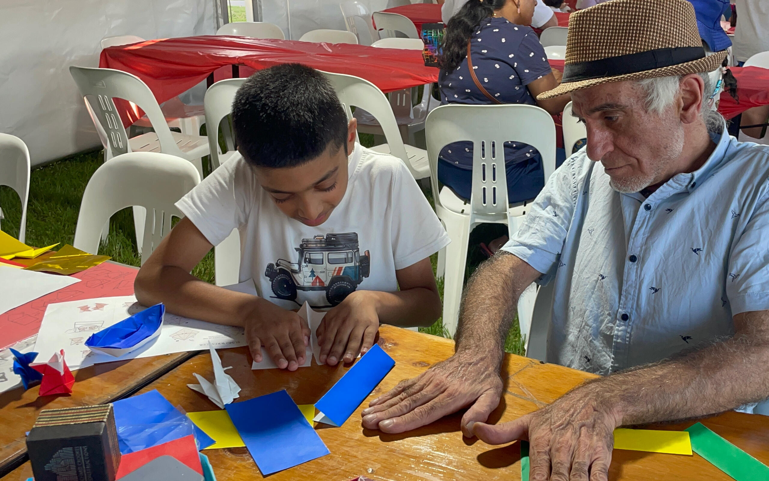 Teaching ORIGAMI